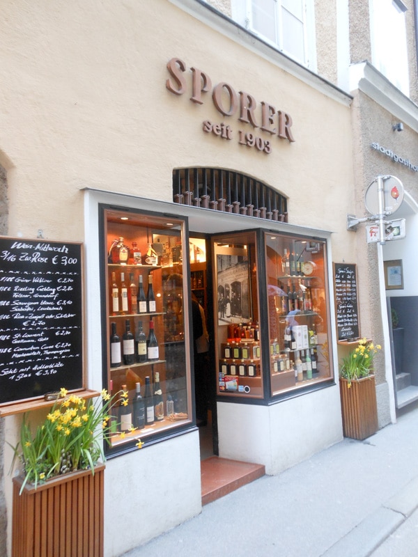Sporer Salzburg is a must visit for a true taste of authentic schnapps. Sporer Schnapps is in the heart of Salzburg and will not disappoint!