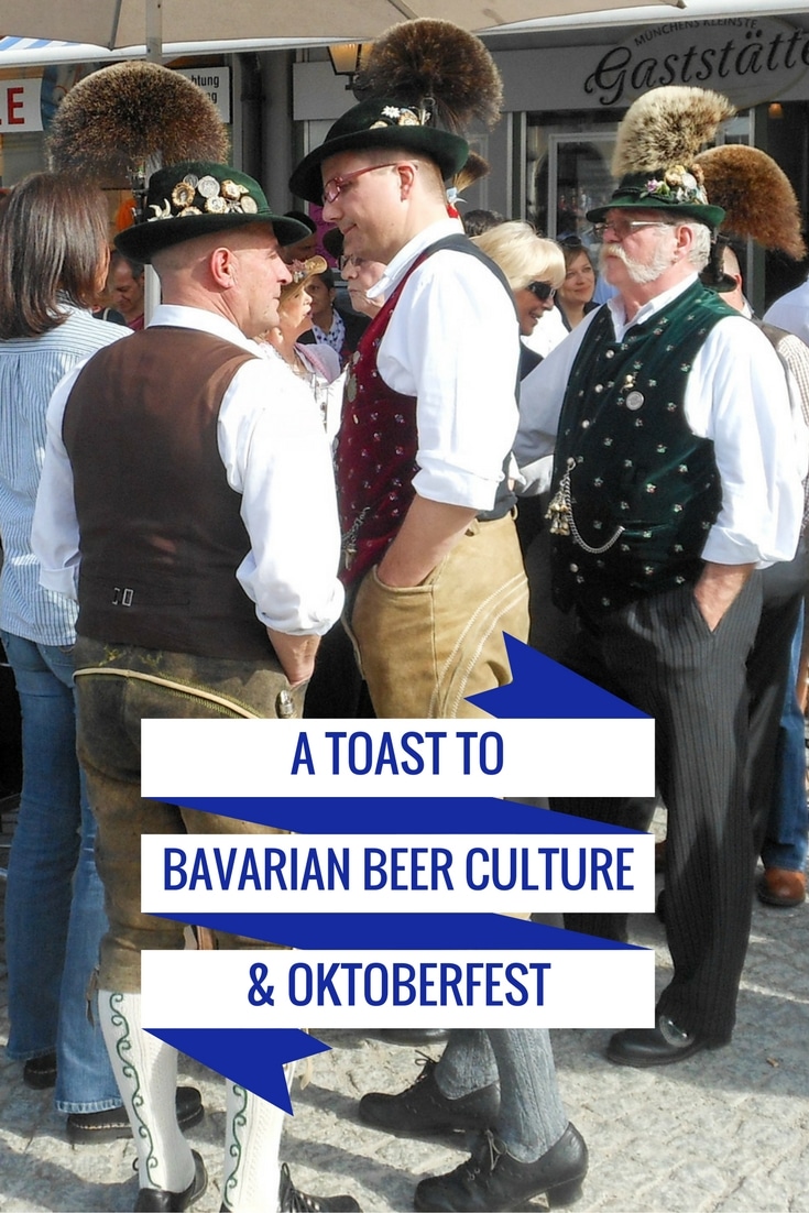 A toast to Bavarian beer culture! Because before there was American craft beer, we had the rich beer cultures surrounding European traditions.