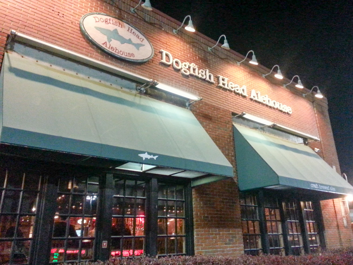 If you can't visit Dogfish Head Brewery in Delaware, be sure to visit one of the more accessible Dogfish Head Alehouse in the DC metro area.
