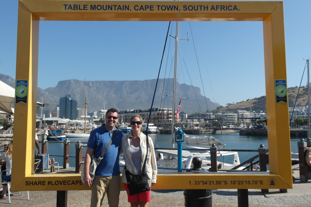 Visiting Table Mountain