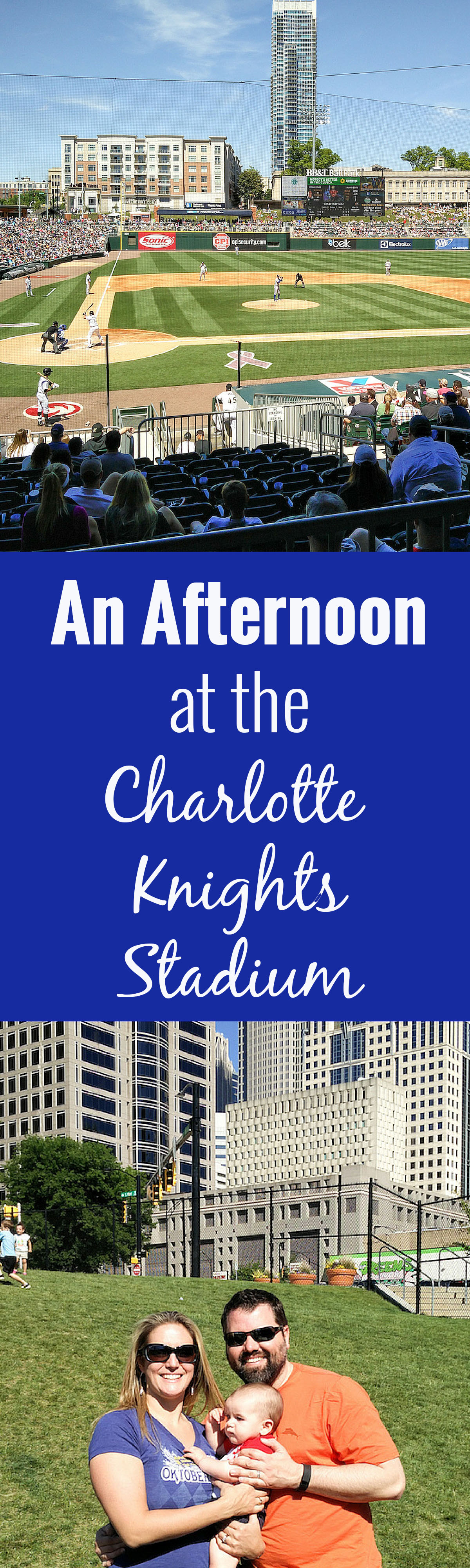An Afternoon at the Charlotte Knights Stadium. The stadium had a surprisingly good selection of craft beer to choose from, plus going to the game is a fun day out for kids.