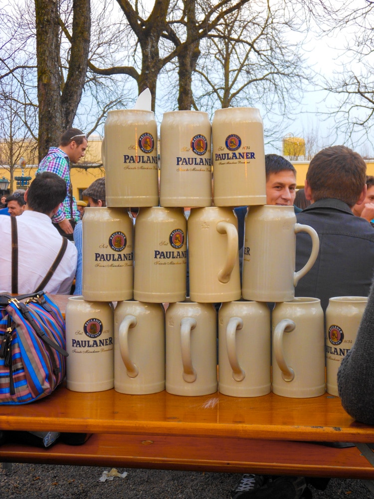 Why fight the crowds of Octoberfest? Plan on attending Starkbierfest instead. It's Munich's lesser known beer festival. It's an authentic good time!