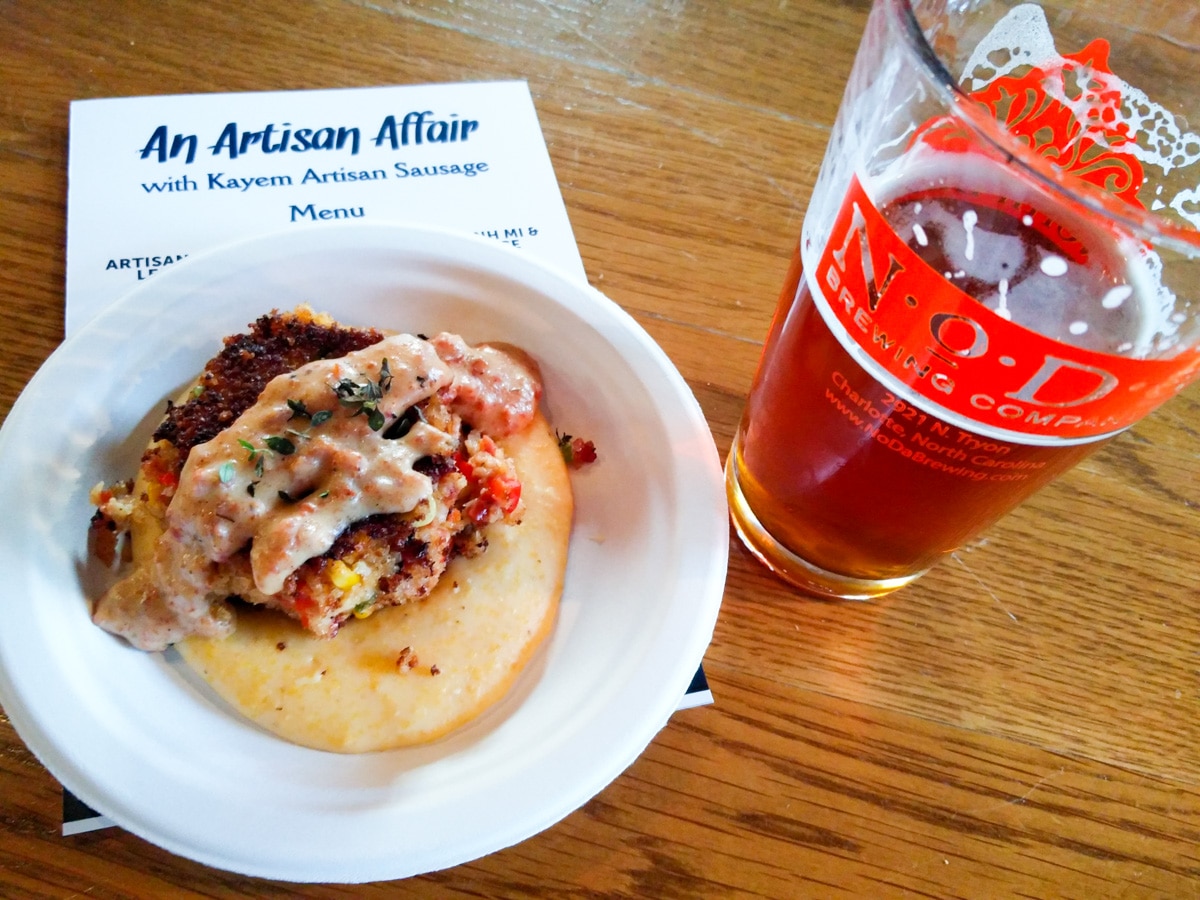 My first food judging experience! The Kayem Artisan Sausage #ArtisanAffair Food Truck Competition on NoDa Brewing in Charlotte, NC. Who do you think won?
